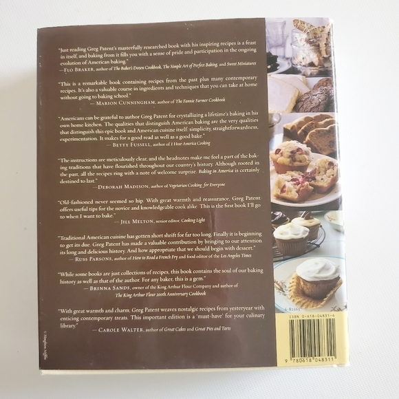 Baking In America Cookbook by Greg Patent - Picture 2 of 3